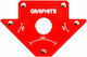 Graphite 56H902 Unghiul de sudare cu capacitate magnetică 22.7kg & unghiuri 45° / 90°