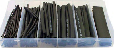 Kraft & Dele Tubulatură termocontractabilă în casetă Set de 100 de bucăți de izolație pentru cabluri într-o carcasă KD10919