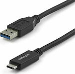 StarTech USB 3.1 Kabel USB-C männlich - USB-A Schwarz 1m (USB31AC1M)