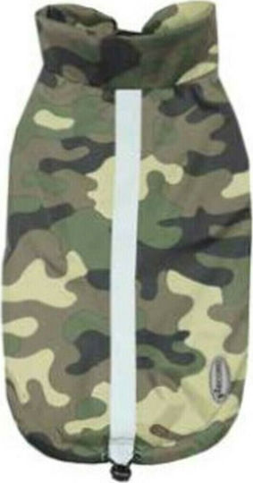 Record Camouflage Small Μπουφάν Σκύλου Πράσινο με Μήκος Ράχης 50 εκ.