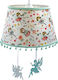 Oxygen Secret Garden Fairytales Single Bulb Kids Lighting Pendant of Fabric with Drive Size E27