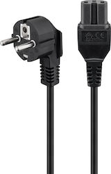 Goobay Schuko - IEC C15 Cable 2m Black (93277)