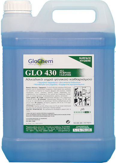 Glochem Glo 430 Επαγγελματικό Καθαριστικό Υγρό Γενικής Χρήσης 5lt