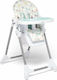 Mamas & Papas Snax Foldable Baby Highchair with Metal Frame & Fabric Seat Safari