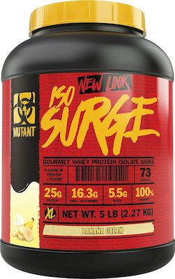 Mutant Iso Surge Whey Protein with Flavor Banana Cream 2.27kg