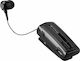 iXchange UA-28 In-ear Bluetooth Handsfree Ακουστικό Πέτου Μαύρο