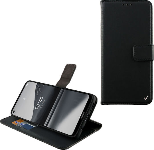 Volte-Tel Allure Magnet Wallet Δερματίνης Μαύρο (Nokia 3.4)