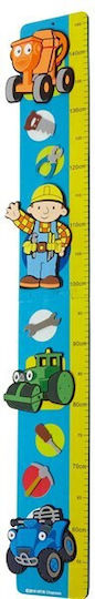 Fanatics Wachstumstabelle für Kinder und Babys Höhenmesser Bob der Baumeister