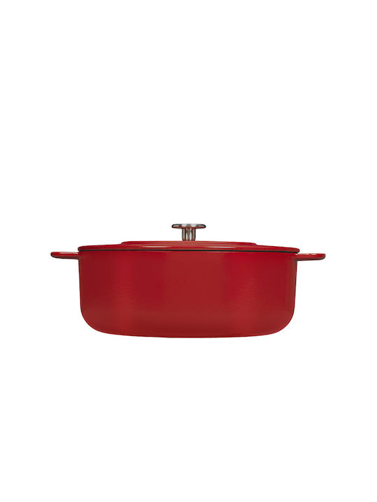 Combekk Sous-Chef Dutch Oven Oală superficială din fontă 6lt / 28cm