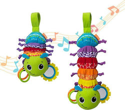 Infantino Hanging Baby Toys with Rings Mirror and Melodies for Car