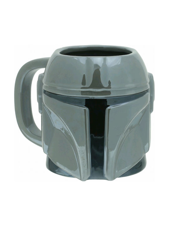 Paladone Star Wars: Mandalorian Tasse Keramik Gray 650ml 1Stück