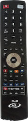 KAL Electronics Universal Remote Control KL-58 for CD-DVD Players , Τηλεοράσεις and Ψηφιακούς Δέκτες