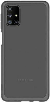 Samsung Umschlag Rückseite Silikon Schwarz (Galaxy M31s) GP-FPM317KDABW