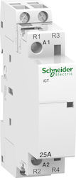 Schneider Electric Ρελέ Ράγας Ισχύος 25A Διπολι...