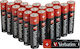 Verbatim 20 Pack Alkaline Batteries AA 1.5V 49877