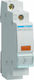 Hager Single Panel Indicator Orange Light
