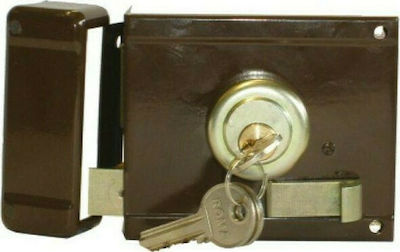 Inter Boxed Lock in color Brown