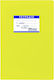 Justnote Notebook Ruled 50 Sheets Yellow 1pcs