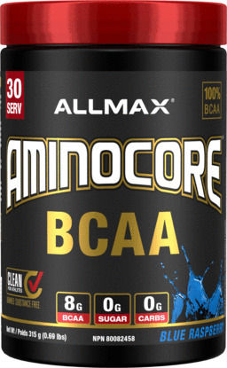 Allmax Nutrition AminoCore BCAA 315гр Blue Raspberry