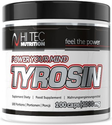 Hitec Nutrition Tyrosin 1000mg 100 caps Unflavoured