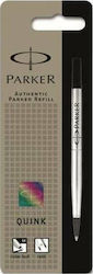 Parker Quink Replacement Ink for Ballpoint Pen Medium in Black color Rollerball Medium