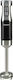 Beper Handmixer mit Inox-Stab 600W Schwarze