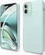 Elago Premium Задна корица Силикон 0.2мм Тюркоазен (iPhone 12 mini)