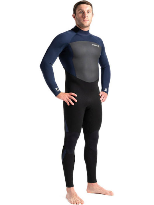C-Skins Diving Suit with Zip Black Slate White 3mm