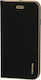 Vennus Vennus Handyhüllen Book Synthetisches Leder Schwarz (Redmi Note 9S / 9 Pro / 9 Pro Max)