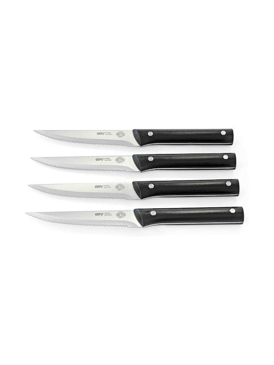 Gefu Steak Knives of Stainless Steel 12.5cm 89155 4pcs