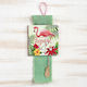 Christening Favor with Small Frame Flamingo made of Wood