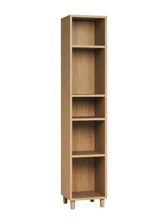 Simple Bibliotecă pardoseală Lemn Alb 39x38x185.5cm