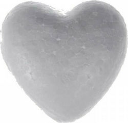 Next White Styrofoam Craft Heart 10 Pieces