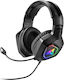 Sharkoon Rush ER30 Over Ear Gaming Headset με σύνδεση USB