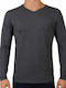 Jack & Jones Men's Long Sleeve Blouse with V-Neck Magnet