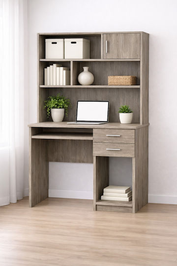 14 Regal Wandhalterung Ash 100x30x100cm