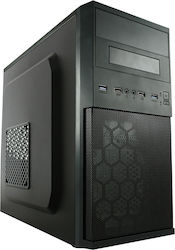 LC-Power 2004MB-V2 Mikro-Turm Computergehäuse Schwarz