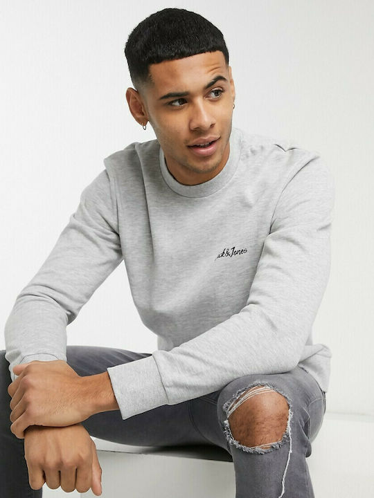 Jack & Jones Ανδρικό Φούτερ Γκρι