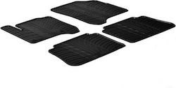 Gledring Set Front and Back 4pcs for Citroen C3 Picasso 2009-2017 Black Gledring Set Front and Back 4pcs for Citroen C3 Picasso 2009-2017 Black