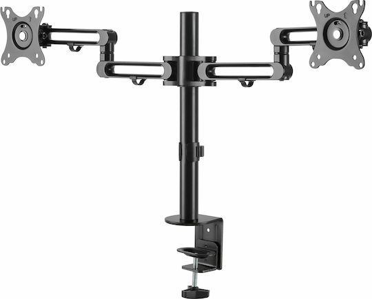 StarTech Stand Desk Mounted for 2 Monitors up to 32" with Arm (ARMDUAL3)