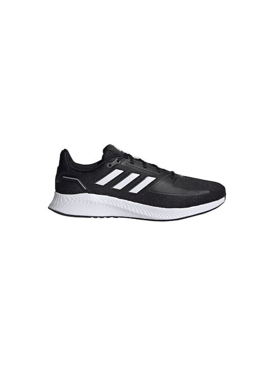 Run Falcon 2.0 Herren Sportschuhe Laufen Core Black / Cloud White / Grey Six