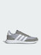 Adidas Run 60s 2.0 Ανδρικά Sneakers Halo Silver / Cloud White / Grey Three