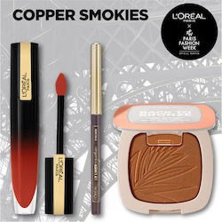 L'Oreal Fashion Week Copper Smokies Σετ Μακιγιάζ με Κραγιόν