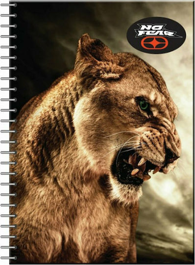 No Fear Spirale Schulheft Geregelt A4 70 Papiereinlagen 2 Schulfachhefte 347-72440 Verschiedene Designs