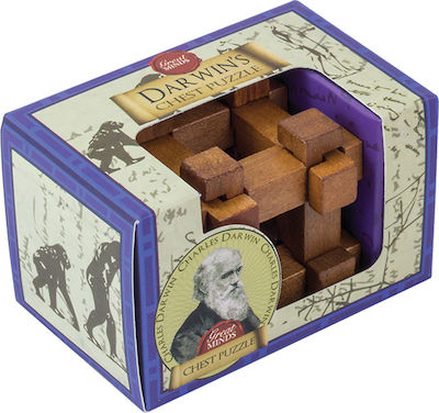 Professor Puzzle Darwin’s Chest Mini Puzzle din Lemn pentru 6+ Ani MG-3 1buc