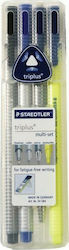 Staedtler Triplus Μαρκαδόροι Σχεδίου 0.5mm Σετ 4 χρώματα Staedtler Triplus Μαρκαδόροι Σχεδίου 0.5mm Σετ 4 χρώματα