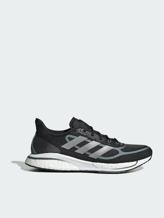 Adidas Supernova+ Γυναικεία Αθλητικά Παπούτσια Running Core Black / Silver Metallic / Blue Oxide