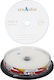 Justnote 89-12 Записваеми DVD-R 16x 4.7ГБ Кутия за торта 10бр