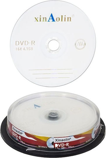 Justnote 89-12 Записваеми DVD-R 16x 4.7ГБ Кутия за торта 10бр