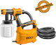 Ingco Electric Paint Spray Gun 500W with 0.8lt Container